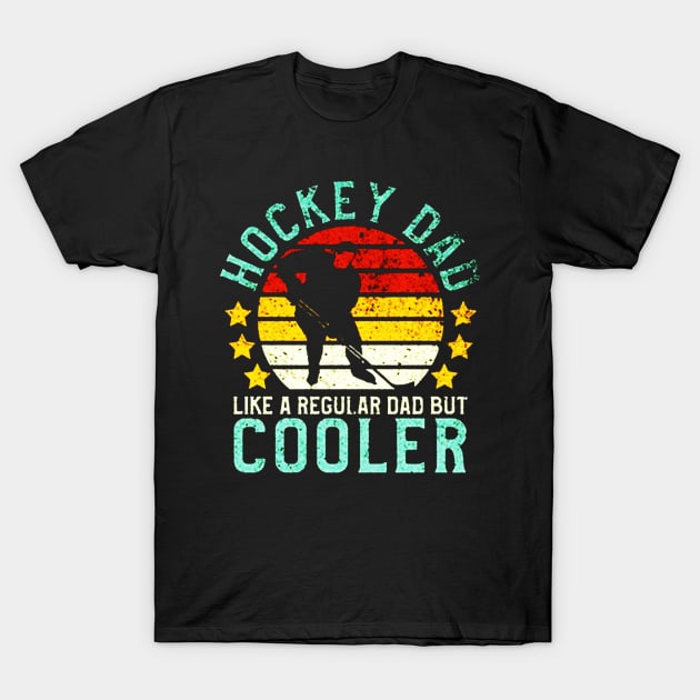 Ice Hockey Dad T-Shirt by sarazetouniartwork